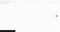 Desktop Screenshot of galleryongreene.com